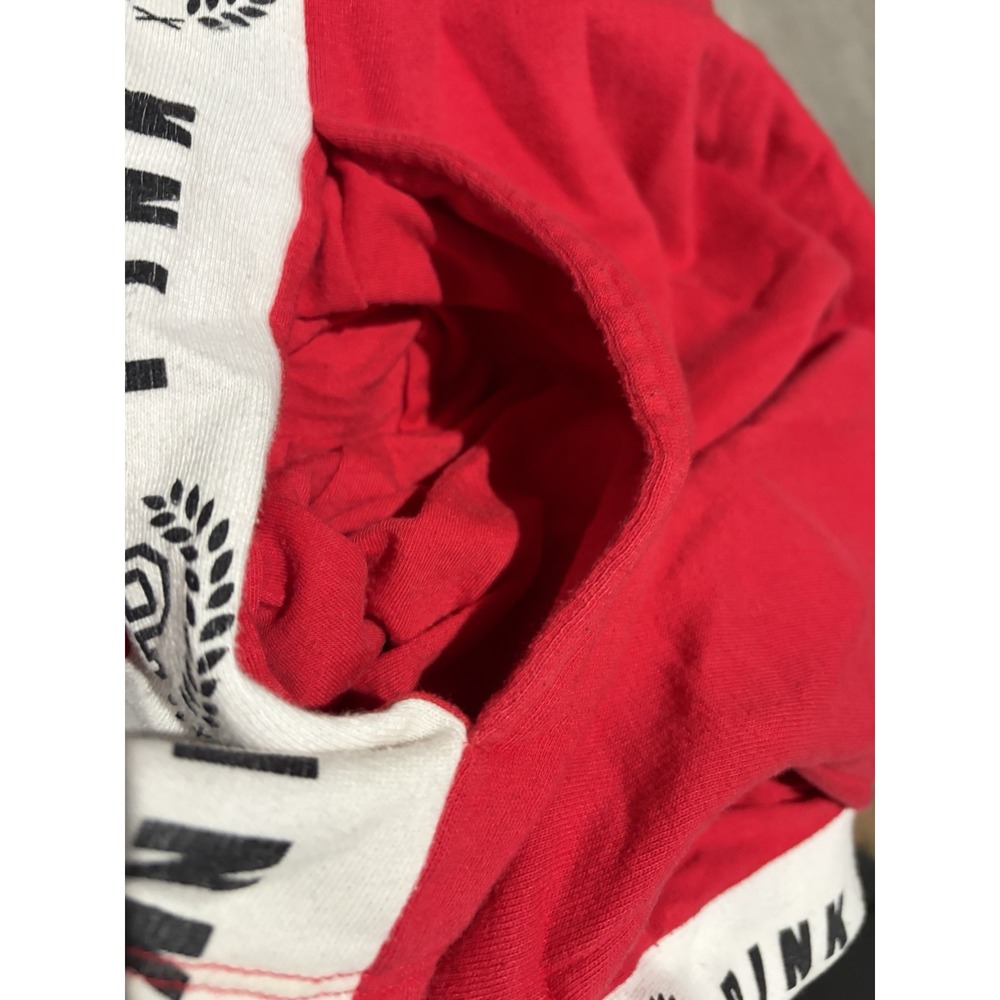 PINK Victoria's Secret XS Colorblock Fleece 1/4 Zip Sweatshirt Pockets - Picture 8 of 8